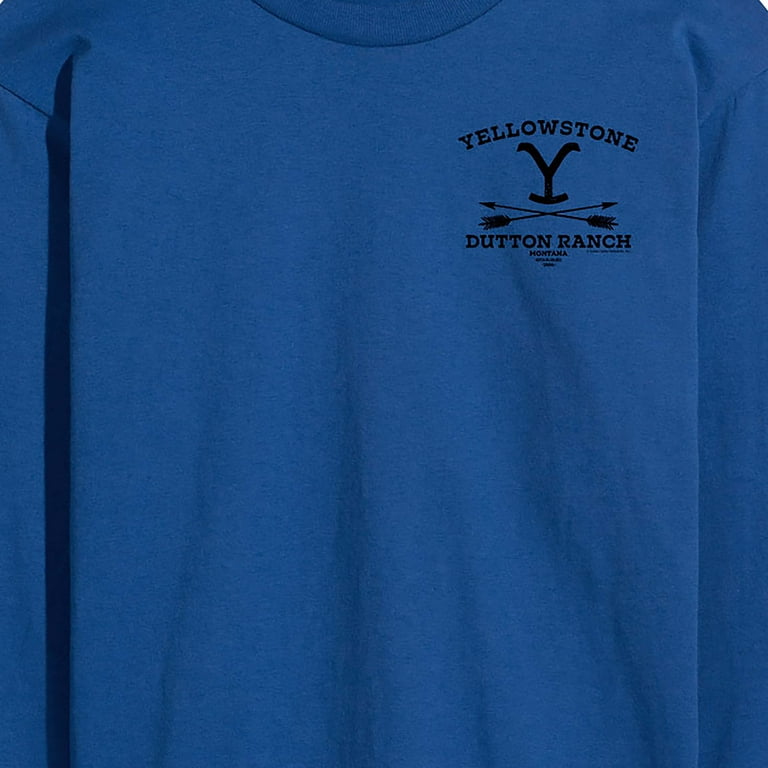Yellowstone - Stone Dutton Arrows Left Chest - Men's Long Sleeve T