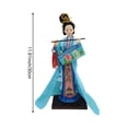 thumbnail image 2 of Yvsxxv 1 Diao Chan Chinese Style Doll Figurines & Knick-Knacks Four Ancient Beauty Statue for Home Desk, 2 of 7