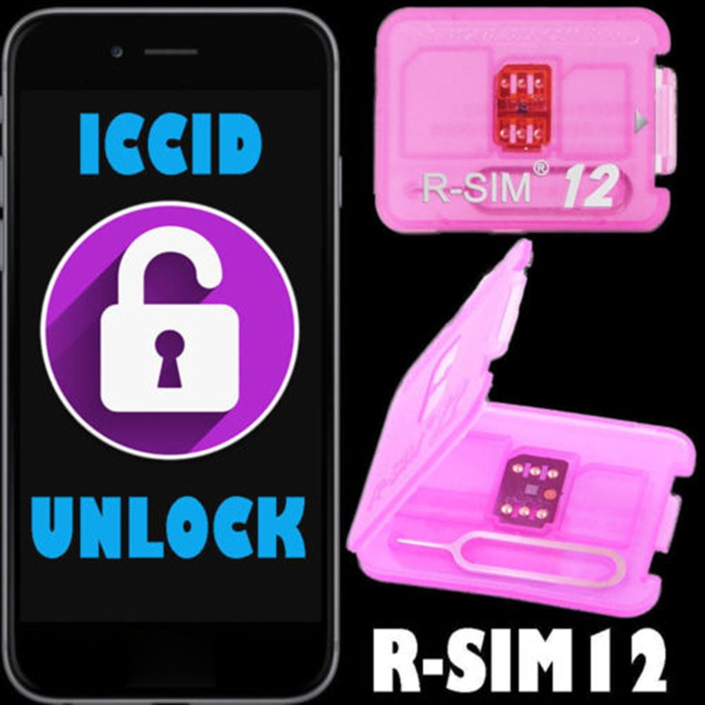 SIM Unlock RSIM 12 Chip SIM Unlock RSIM for iPhone 6S 7 8 7P