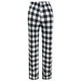 thumbnail image 4 of Kmbangi Female Suit Set Plaid Long Sleeve Hooded Pullover+ Long Pants, 4 of 10