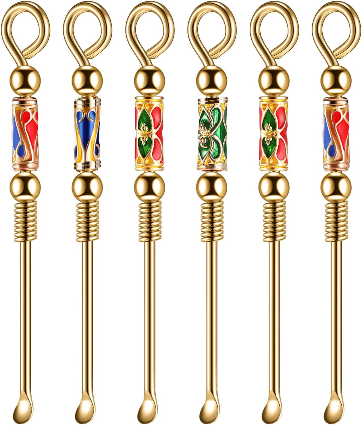 Lot De 24 Mini Flacons à épices De Voyage 6ml - Avec Cuillère Intégrée, étanches, Parfaits Pour Camping, Pique-nique Et Cuisine