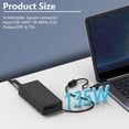 thumbnail image 6 of 20V 6.75A 130W USB Laptop AC Adapter Charger for Lenovo IBM IdeaPad Y700 80NW0013US 80NW001DUS, Y700 80NW001LCF 80NU000SUS, Y700 80NW0019CF 80NV005EUS, Y700 80NU0004US 80NV005WCF, 6 of 6