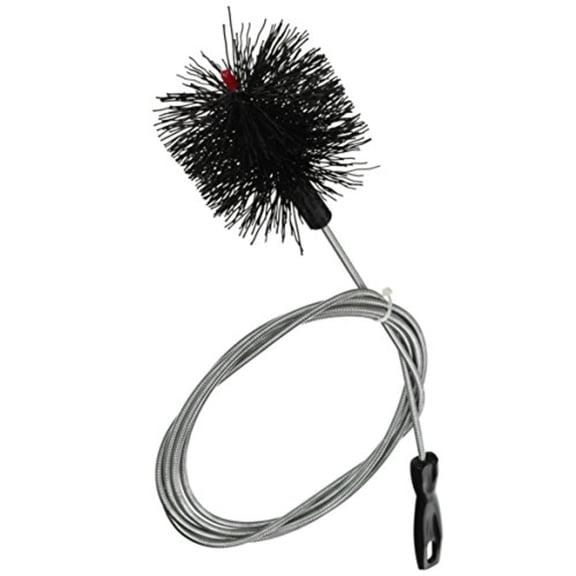 Brushtech Dryer Vent Cleaning Brush - 10-Foot Flexible Duct Cleaning Tool with Non-Kinking Spring for Lint Removal, Improved Airflow, Safer Dryers - Made in the USA, House Maintenance Supplies