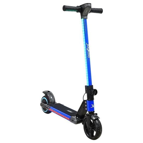 Scooter Eléctrico para Niños con Luces LED Plegable Batería de Litio 24V Ruedas de Goma Soporta hasta 60 kg