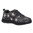 thumbnail image 3 of Chririnla Boys Girls Shoes Size 10.5 Kids Spider Cobweb School Sneakers Gothic Mesh Walking Shoes Casual Lace Up Athletic Running Sneakers Lightweight, 3 of 7