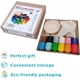 thumbnail image 3 of Juego clasificador de madera de juguete de bolas en tazas, 12 bolas de 30mm, edad 1+, clasificación y conteo de colores, educación de aprendizaje preescolar, 3 of 7