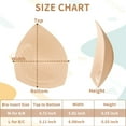thumbnail image 4 of Nimiah 2 Pairs Bra Pads Inserts, Removable Bathing Suit Insert for Sport Bra, Dresses and Swimsuits Bikini, B/C, 4 of 7