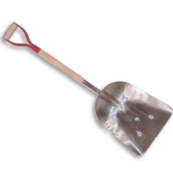 Bowman Handles 40108 No.8 Steel Scoop with Digger Handle