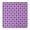 Pink Purple Checkered, variant on Black and White Checkered Pattern Square Fitted Tablecloth with Elastic Edge,Square Table Cover,Washable Elastic Table Cover for Home Kitchen Party Decor 34"x34"