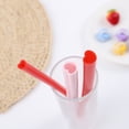thumbnail image 1 of WRXMIJNHGSA Straw Under $5 Folding Recyclable Silicone 4PC Friendly Love Kitchen，Dining & Bar, 1 of 9