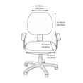 thumbnail image 2 of KUDOSALE Computer Chair Cover Office Chair Cover Rotating Chair Slipcover, 2 of 7