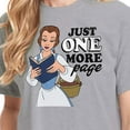thumbnail image 3 of Disney Princess - Belle One More Page - Juniors Cropped Cotton Blend T-Shirt, 3 of 5