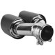 thumbnail image 2 of Punta de escape de garganta trasera de fibra de carbono mate, accesorio Universal para coche con salida doble en forma de Y, 2 of 14