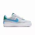 thumbnail image 2 of Nike Air Force 1 Shadow Sneakers Women's Size 6 White Photon Dust CI0919-004, 2 of 6