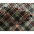 thumbnail image 4 of oneOone Viscose Chiffon Fabric Tartan Check Printed Fabric 1 Yard 42 Inch Wide, 4 of 4