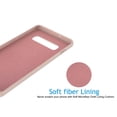 thumbnail image 3 of Cases for Galaxy S10 / S10+ / S10 5G / S10E, Njjex Liquid Silicone Gel Rubber Shockproof Case Fit Galaxy S10 Slim Matte Surface Cover w/ Soft Microfiber Lining For 2019 Galaxy S10 6.1" -Pink, 3 of 8