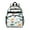 Colorful Dinosaurs Silhouettes, variant on Colorful Dinosaurs Silhouettes Pattern Backpack for School,Cute School Bag,Schoolbag with Adjustable Shoulder Straps & Padded Back,15.25"x11.5"x5.25"