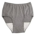 thumbnail image 5 of heritaly Comfortable and Durable Reusable Mens Incontinent Underwear Washable Briefs Pant 100CC Light Grey LL 2Set, 5 of 5