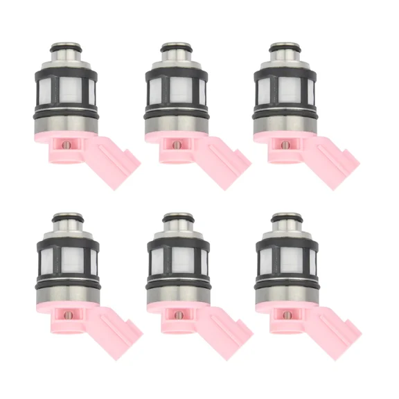 Fuel Injector 6-Pack for 1996-2004 Nissan Frontier Xterra Pathfinder Quest Mercury Villager 3.3L 3.0L V6 - FJ434