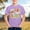 Purple, variant on Gzbliryd Graphic T-Shirt Letter Print T Shirt Top Summer T Shirts for Teens Summer Clothes for Teens (Sky Blue,5-6 Years)