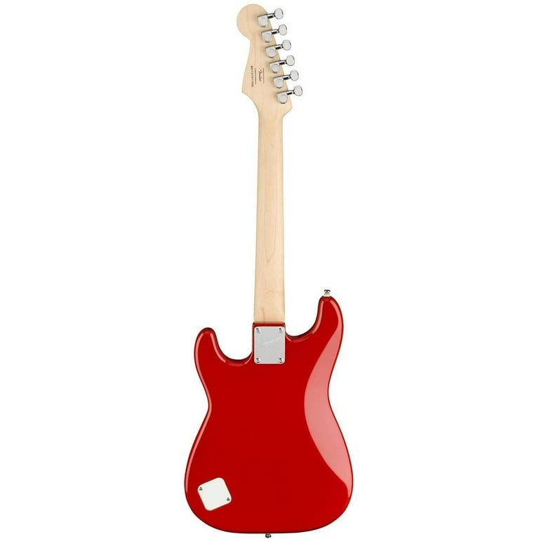 Squier Mini Strat V2 Electric Guitar (Torino Red, Indian Laurel