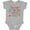 AC-Heather Grey, variant on Inktastic Nana and Poppy Love Me Boys or Girls Baby Bodysuit