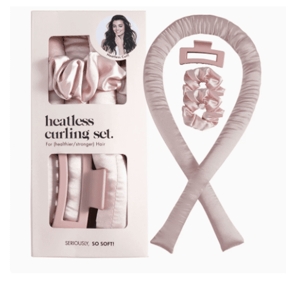 CYYI Professional Heatless Hair Curler Set – Overnight Soft Foam Rollers for Long Hair, No Heat, Salon Style Curls, Includes Claw Clip