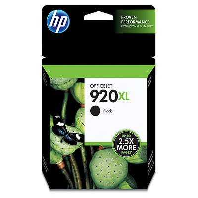 UPC: 0884420736769 | HP 920XL Ink Cartridge  Black (CD975AN)