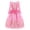 Long Sleeved Pink Dress, variant on Wanke Princess Dress up Birthday Party Fairy Pink Costume for Toddler/Little Girls