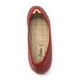 thumbnail image 3 of Victoria K Perforated Dot With Gold Ornament Ballerina Flats (Women), 3 of 10