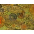 thumbnail image 2 of Hunziker, Steve 14x12 Black Ornate Wood Framed with Double Matting Museum Art Print Titled - Grunge Bitcoin II, 2 of 4