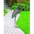 thumbnail image 2 of Regal Art & Gift Patina Heron Preening, 25", 2 of 3