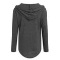 thumbnail image 7 of Godom Blouses for Women Dressy Casual Long Sleeve V Neck Shirts Fall Tunic Tops Loose Fit Hoodies for Womens, 7 of 7