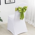 thumbnail image 3 of Elegant Satin Wedding/Party Chair Cover Sashes/Bows - Double-Layer Bow Ribbon Tie Back Sash-10Pcs, 3 of 6