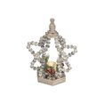 thumbnail image 1 of Led Wood Beaded Star Open Lantern, 1 of 3