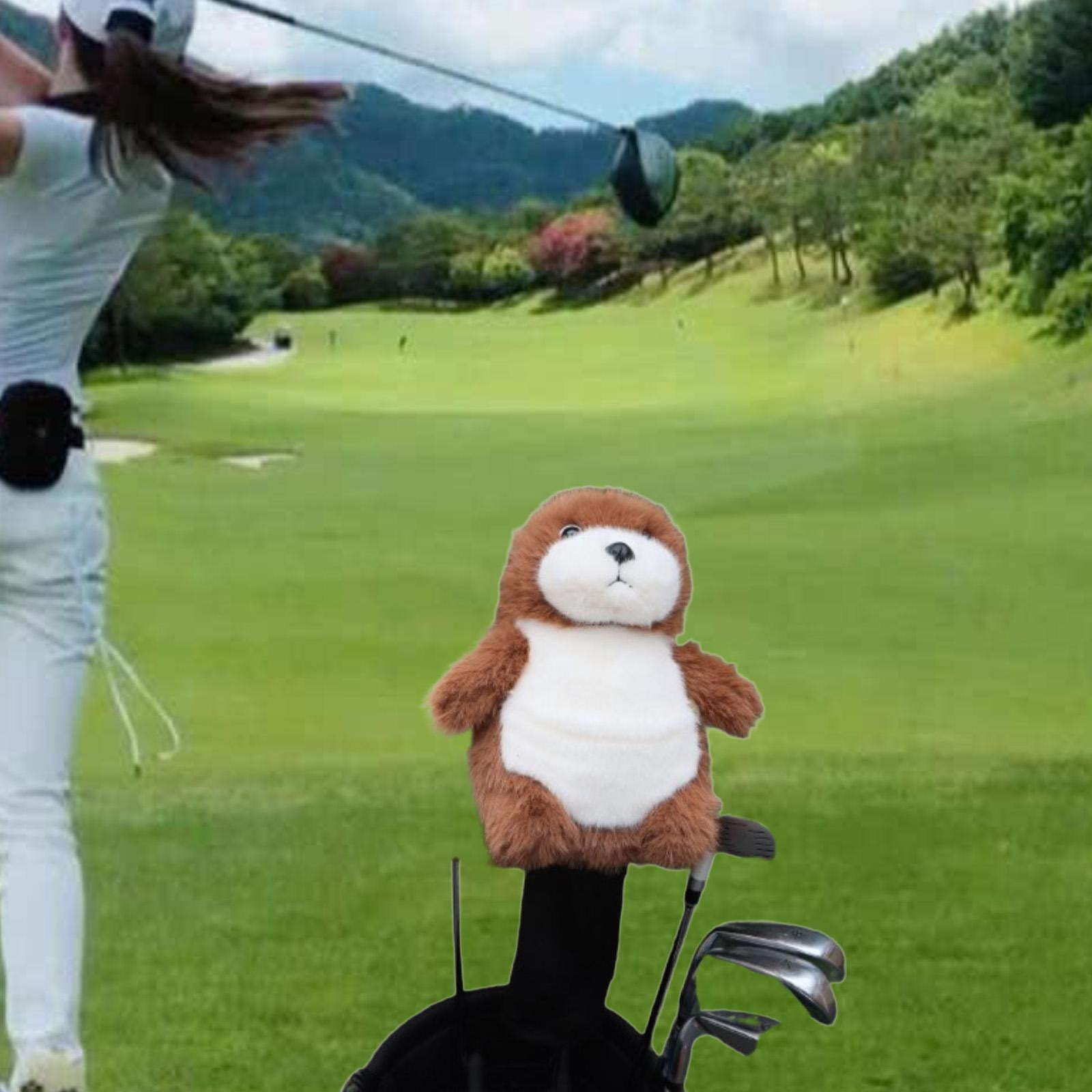 Baoblaze Stuffed Sea Sloth Doll Golf Club Cover for Wood Novelty Guard Golf Headcover Driver