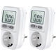 thumbnail image 1 of [Juego de 2] Medidor de consumo de energía Medidor de potencia Medidor de electricidad Enchufe Medidor de costo de energía Medidor de consumo de energía Enchufe Monitor de uso de electricidad, 1 of 5