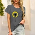 thumbnail image 2 of Fashion Saving LiMoi Short Sleeve Womens Tops Casual Funny Gym Tshirts Shirts for Women Printed Tees for Women Oversized Tops for Women Plus Size New & Trending, 2 of 6