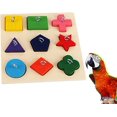 thumbnail image 2 of Rompecabezas de 9 piezas para pájaros, juguete educativo para loros, bloques de madera para alimentar pájaros, hámster, jerbo, periquito, loro, agapornis (color aleatorio), 2 of 5