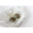 thumbnail image 2 of 14k Gold Filled Drusy Geode Earrings Form Small Druzy Drops 41 Designed for Adult Women, 2 of 5