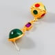 thumbnail image 3 of Pendientes Vintage de 2 uds Sonducket colgantes redondos, 3 of 6