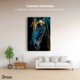 thumbnail image 3 of Cuadro Decorativo Canvas Caballo Ojos Azules 60x90, 3 of 5