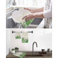thumbnail image 5 of St. Patrick's Kitchen Dish Towels for Drying Dishes Set of 2, Luck Shamrock Eucalyptus Leaves Flowers Vintage Waffle Weave Microfiber Hand Tea Bathroom Towels Quick Dry & Absorbent Towel 15.7x23.6, 5 of 7