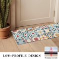 thumbnail image 3 of Multicolor Ethnic Geometric Patchwork Pattern Door Rugs,Washable Non Slip Door Mats Indoor,Decorative Door Mats,Entry Mat Indoor for Entrance,Bedroom,Kitchen,Bathroom,16"x47", 3 of 6