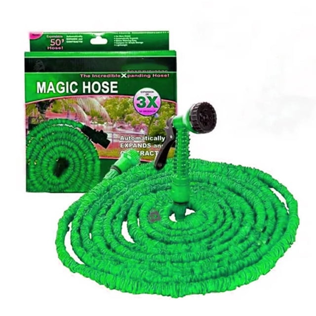 Manguera Flexible Importación 30 Mts Verde