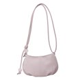 thumbnail image 1 of Bolso de hombro a la moda para mujer, bolso para axila de PU de gran capacidad, elegante bolsa para axila con cierre de cremallera con perla para viajes al aire libre, 1 of 9