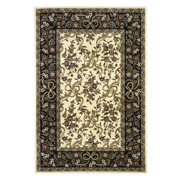 KAS Rugs Cambridge 731 Floral Ribbons Area Rug