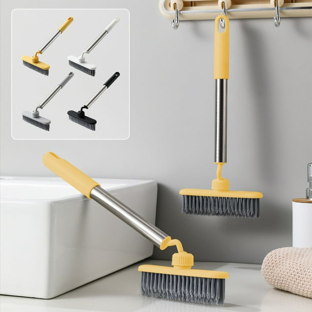 Cepillo Multifuncional Giratorio para Limpieza de Baños: Llega A Todos, Negro MNFD