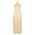 thumbnail image 3 of Sexlip Womens Asymmetrical Neck Slim Mermaid Maxi Dress Elegant Fascinating Wedding Guest Evening Dress Yellow M, 3 of 5