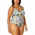 thumbnail image 5 of Hurley Womens One Piece Swimsuit Size: L, Color: Cayman Palms, 5 of 7